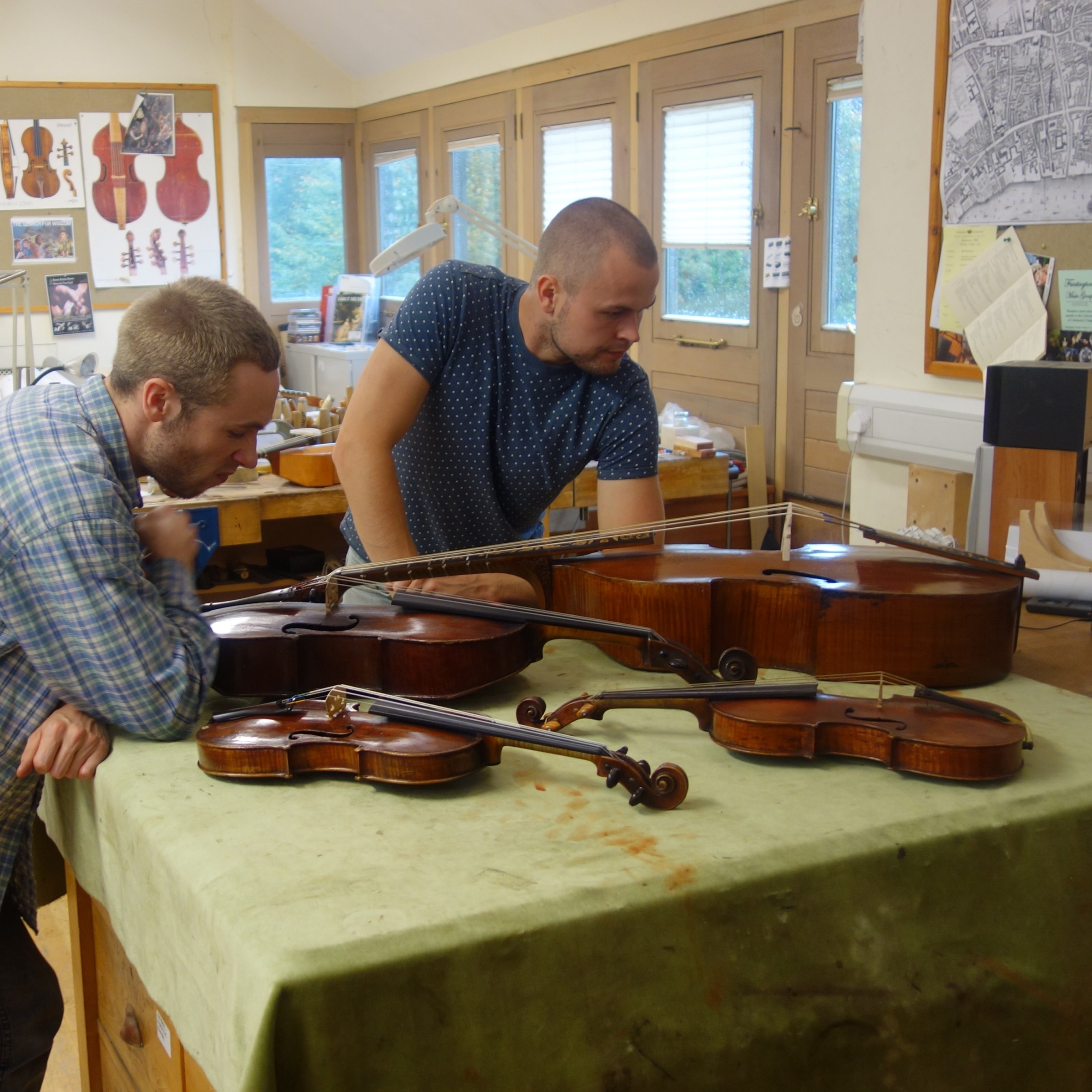 Lecturing at West Dean College, 2017